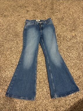 Wrangler Women's Blue Flare Jeans